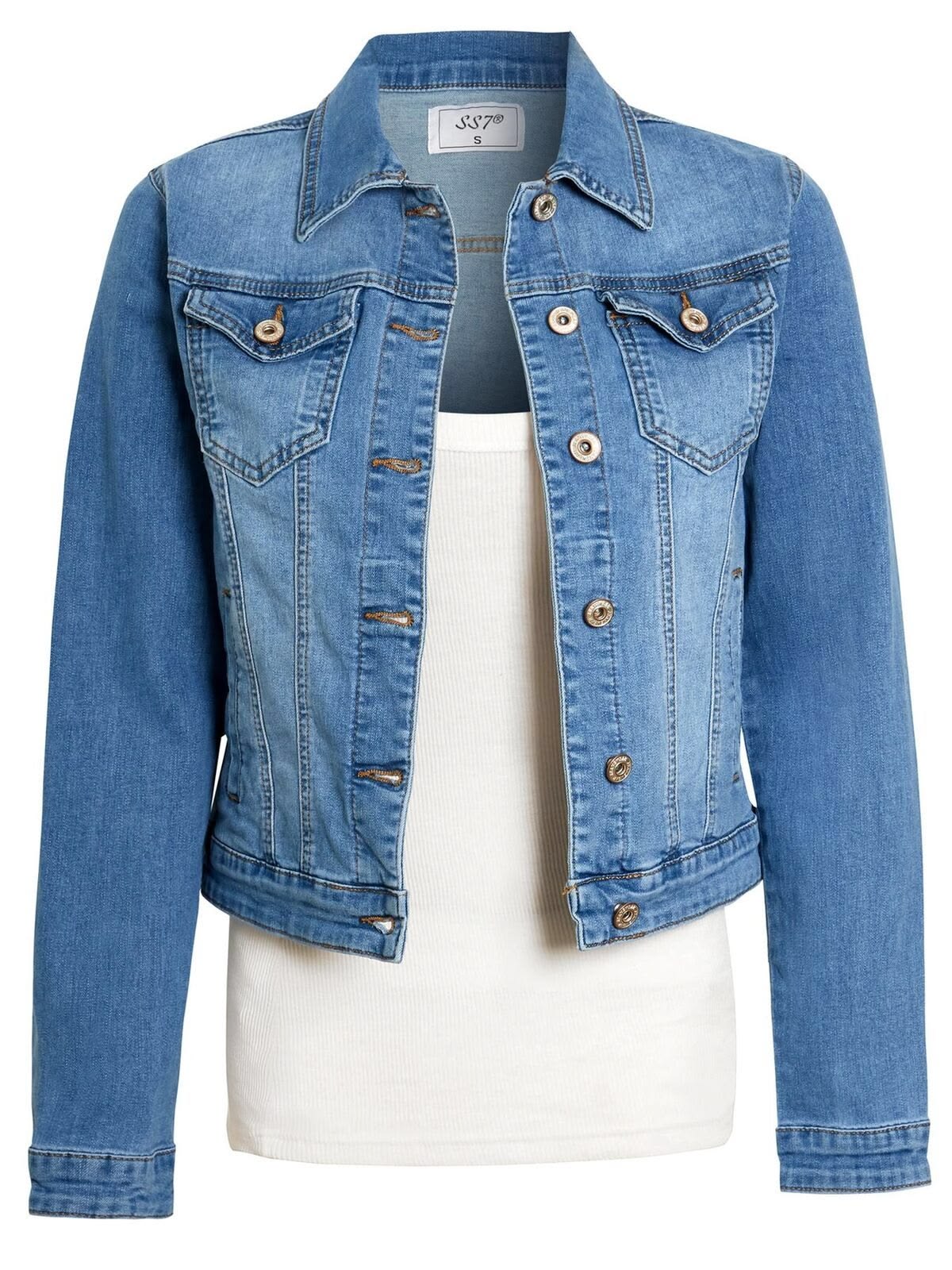21 Timeless Classic Denim Blue Jean Jackets for Women: Summer Jackets