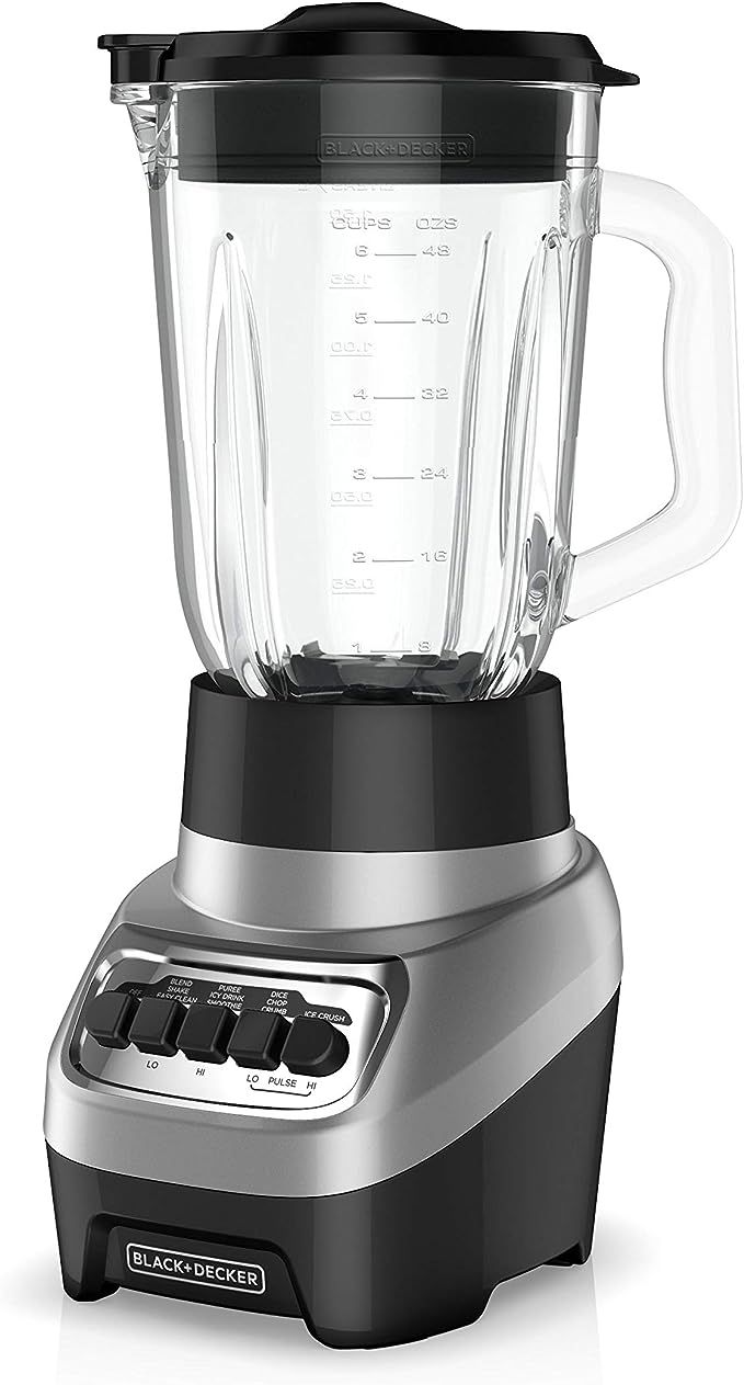 Stainless Steel Blender 500w Electric Kitchen Appliance Silver And Black